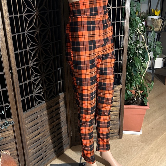 NWOT UNIQUE VINTAGE BRAND HI RISE STRETCH PANTS L 10-12 - Picture 2 of 12